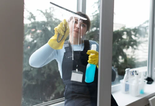 Nettoyage de vitres intérieures et extérieures à Tornac